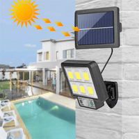 Lampe Solaire Puissante avec Détecteur de Mouvement