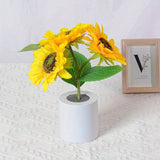 Veilleuse Tournesol Esthétique Rayonnante