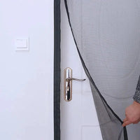 Moustiquaire Magnétique Ajustable à Ouverture Latérale pour Porte